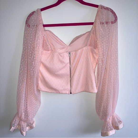 Mendocino long sleeve crop top - Picture 3 of 11